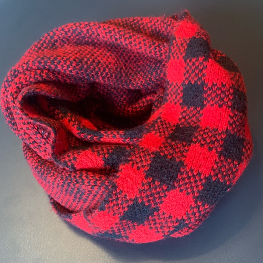 Buffalo check | Reversible infinity scarf